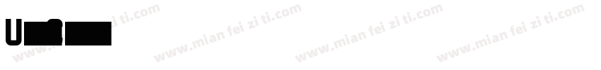 Uniform Cond字体转换